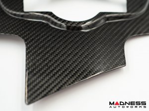 Alfa Romeo Giulia One Piece Complete Console Trim Kit - Carbon Fiber - Pre '20 models - Feroce Carbon